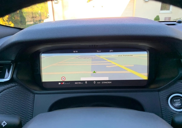 Land Rover Range Rover Velar cena 166900 przebieg: 65000, rok produkcji 2018 z Dobre Miasto małe 191